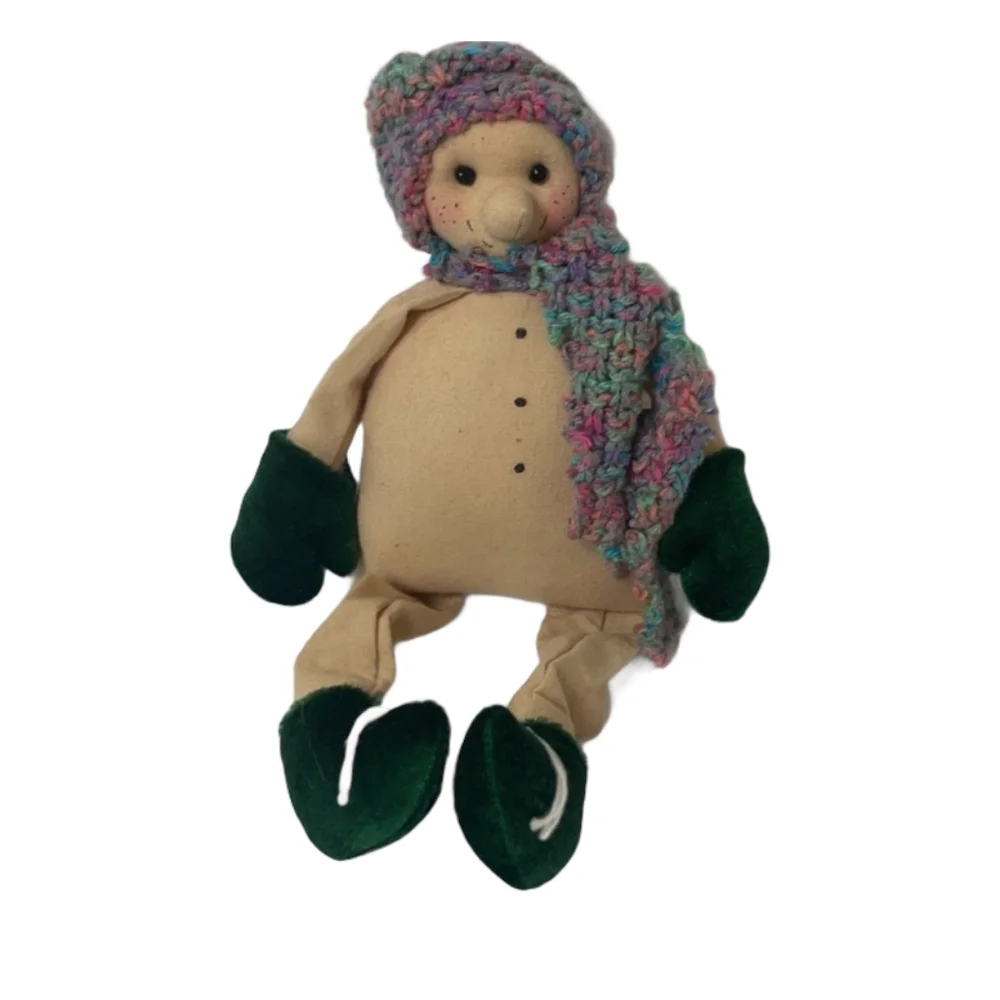 Hand Crafted snowman whimsical